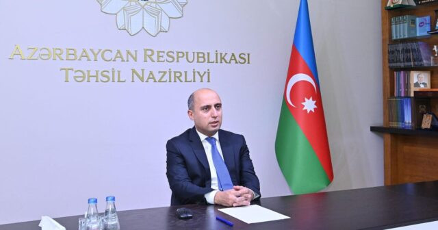 Nazir yeni tədris ili üzrə I sinfə şagird qəbulunun aparılması barədə əmr imzalayıb