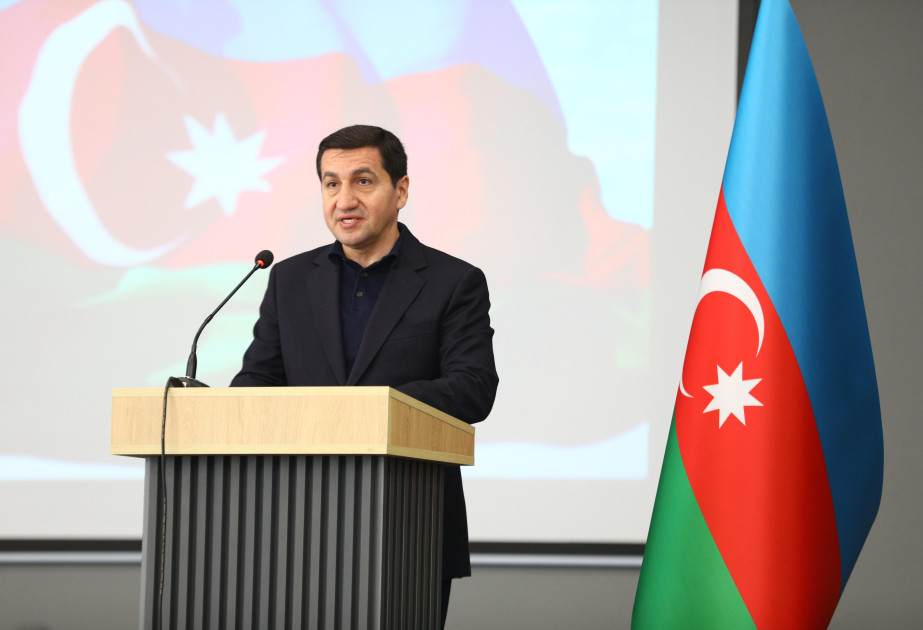 Hikmət Hacıyev: Müharibə cinayətləri törətmiş şəxslər şəffaf və açıq məhkəmə prosesinə cəlb olunublar