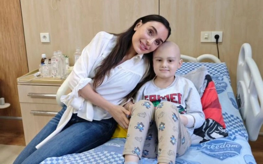 Leyla Əliyeva Uşaq Onkologiya Klinikasında olub