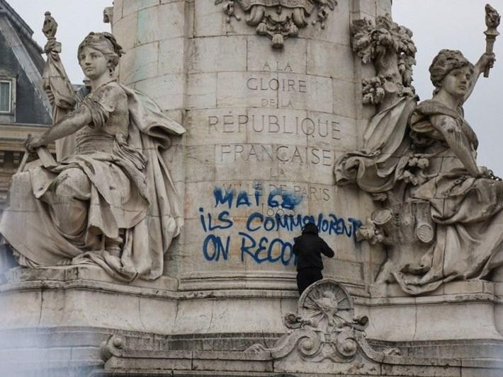 Paris Bələdiyyəsi grafitilərə qarşı mübarizə elan etdi