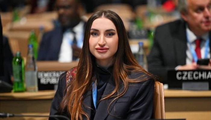 Alyona Əliyeva Pasxa bayramı münasibətilə paylaşım edib