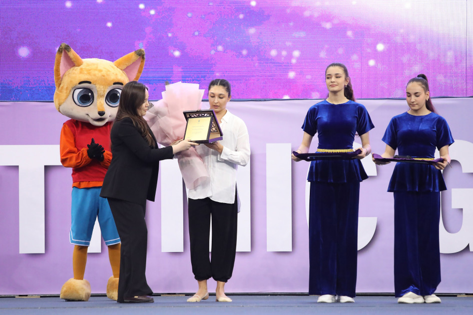 Bakıda bədii gimnastika üzrə Dünya Kubokuna yekun vurulub