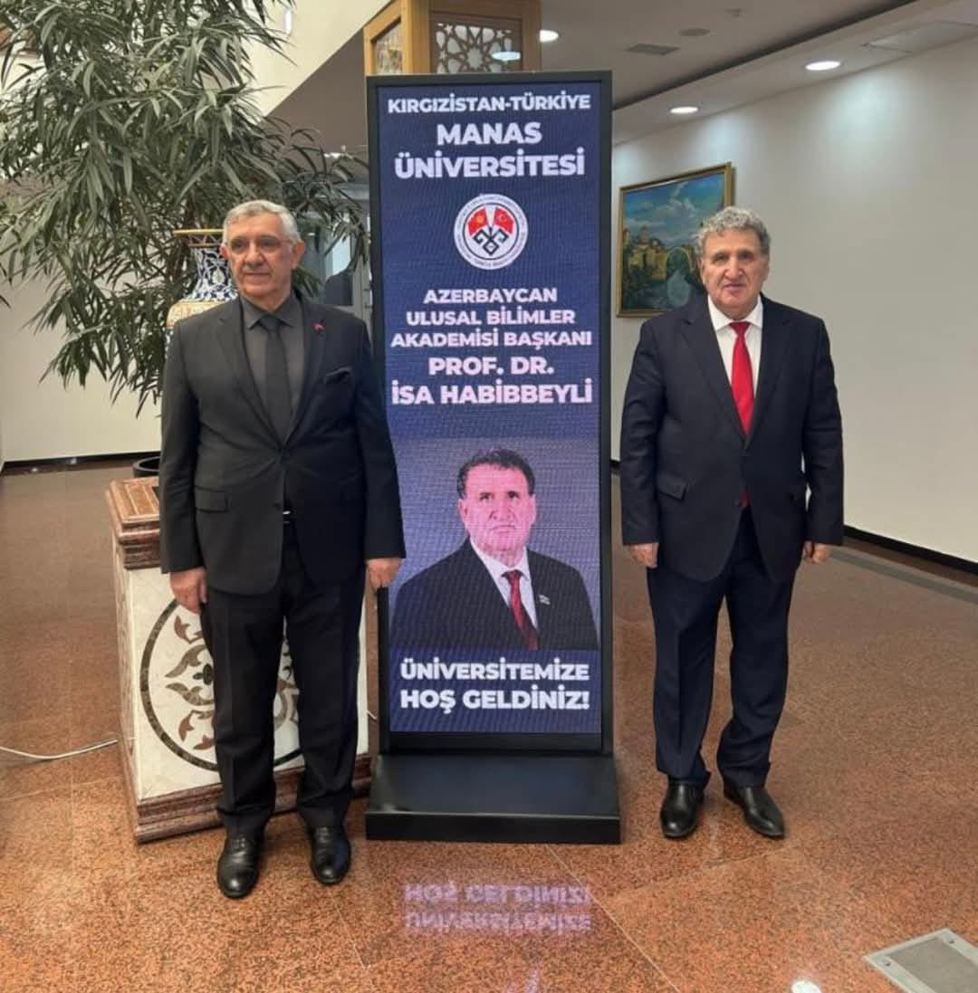 AMEA ilə Manas Universiteti arasında əlaqələr genişlənir