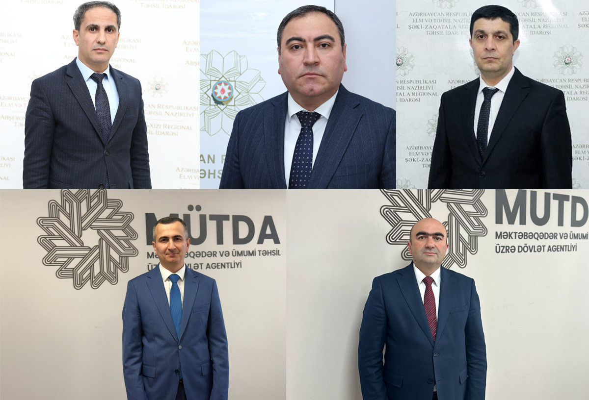Bu təhsil idarələrinə yeni müdirlər təyin olunub