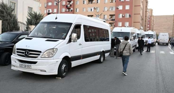 Növbəti köç karvanı Həsənriz kəndinə çatıb, açarlar təqdim olunub -