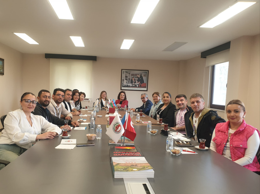 Azərbaycan Dövlət Kukla Teatrının əməkdaşları Ankarada TADİV fondunu ziyarət ediblər