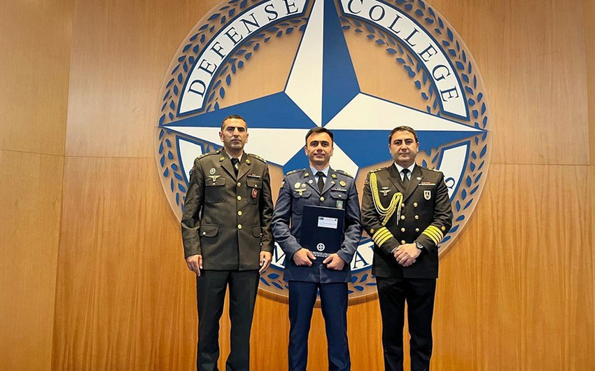 Hərbi qulluqçumuz NATO kursunu uğurla tamamladı