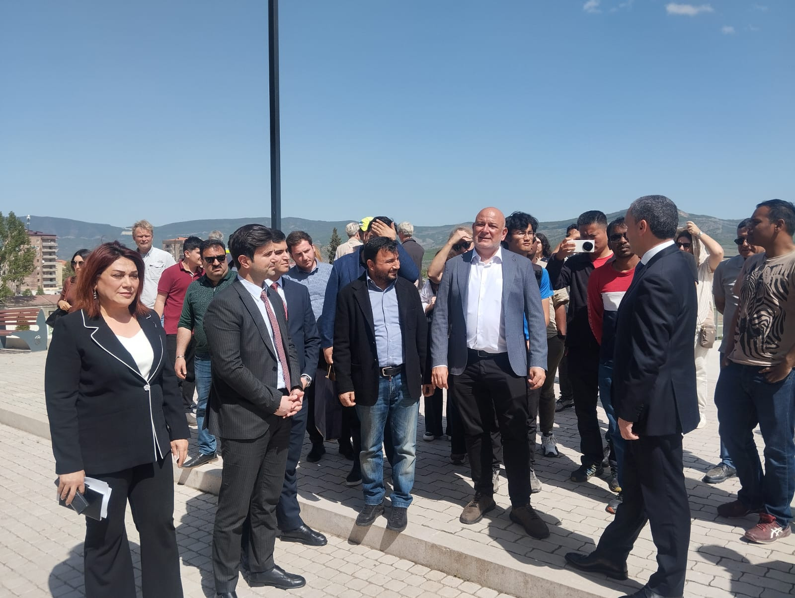 Beynəlxalq səyyahlar Xankəndidə -
