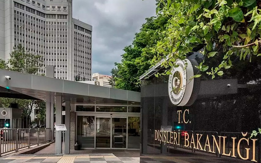 Türkiyə Ermənistana münasibətlərin normallaşmasına dəstəklə bağlı çağırış edib