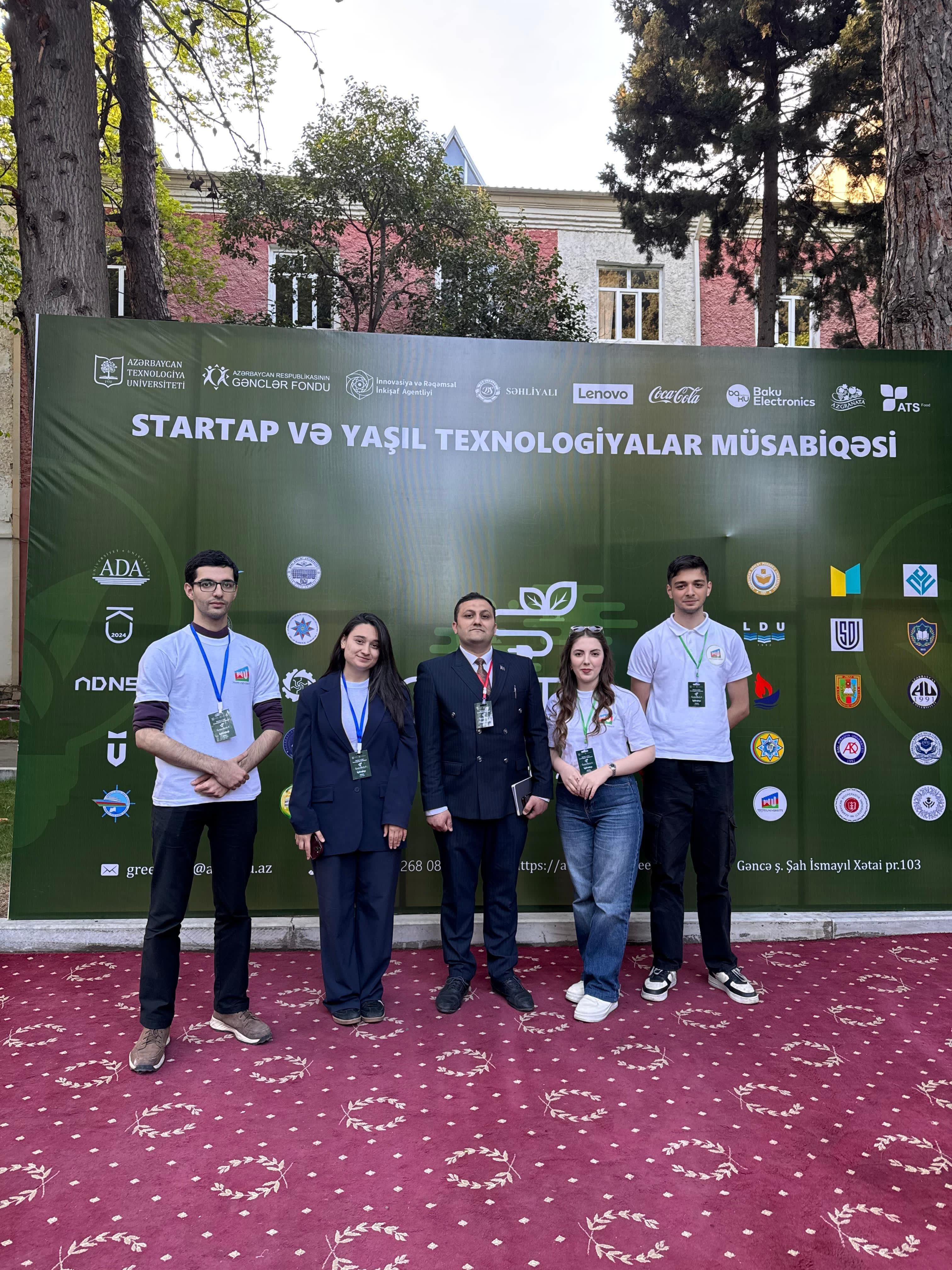 Qərbi Kaspi Universiteti tələbələri “GreenTech II” müsabiqəsində uğur qazandılar