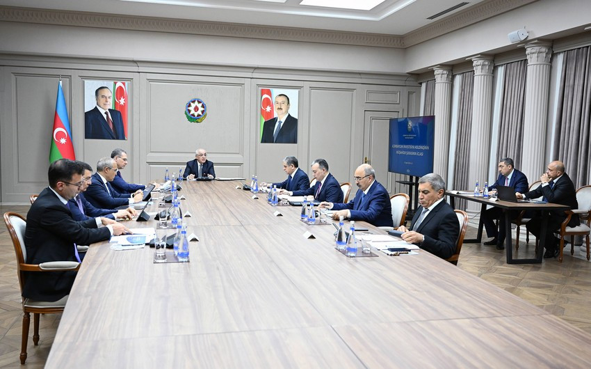 Azərbaycan İnvestisiya Holdinqinin Müşahidə Şurasının iclası keçirilib