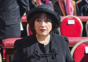 Sahibə Qafarova  Roma Papasının dəfn mərasimində iştirak edib