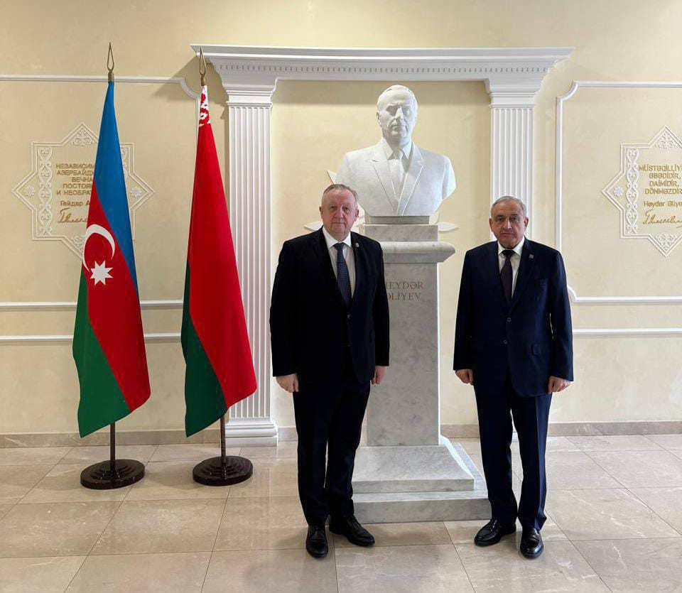 Azərbaycan səfiri Belarusun Ticarət-Sənaye Palatasının sədri ilə görüşüb