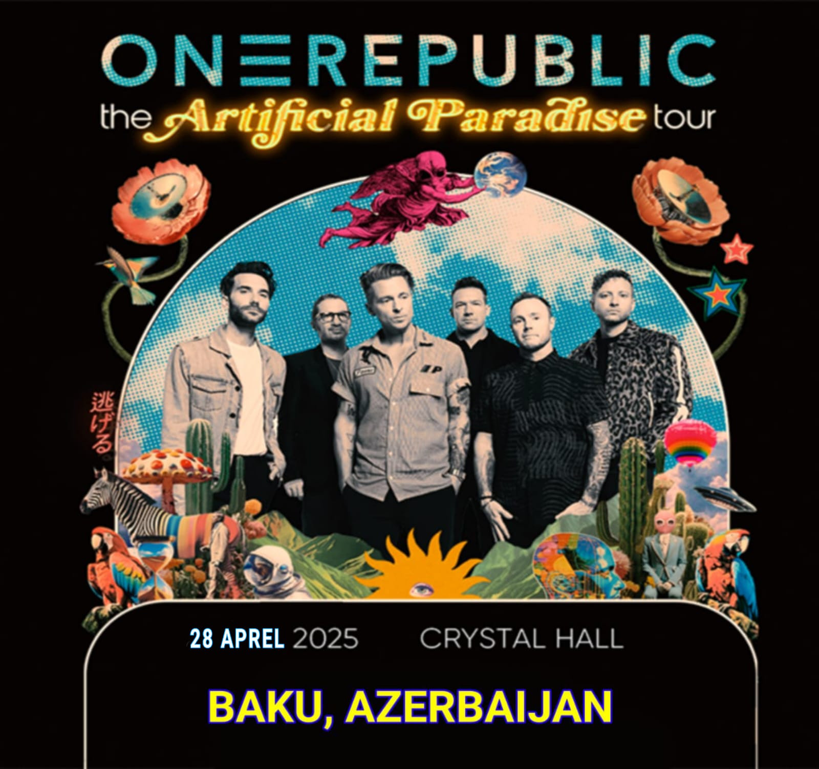 Milyonların sevimlisi “OneRepublic” ilk dəfə Bakıda!