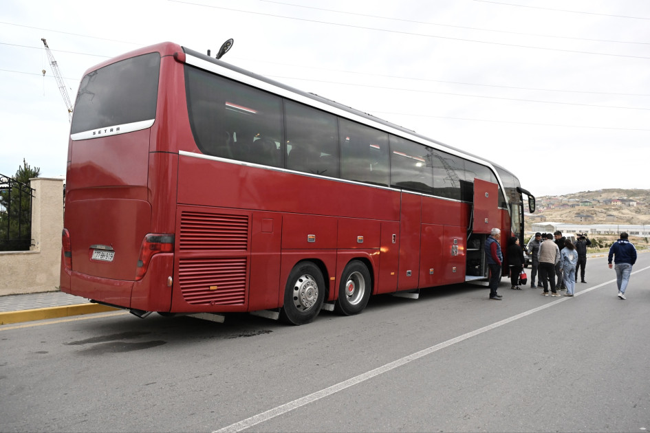 Xocalı şəhərinə növbəti köç karvanı yola salınıb