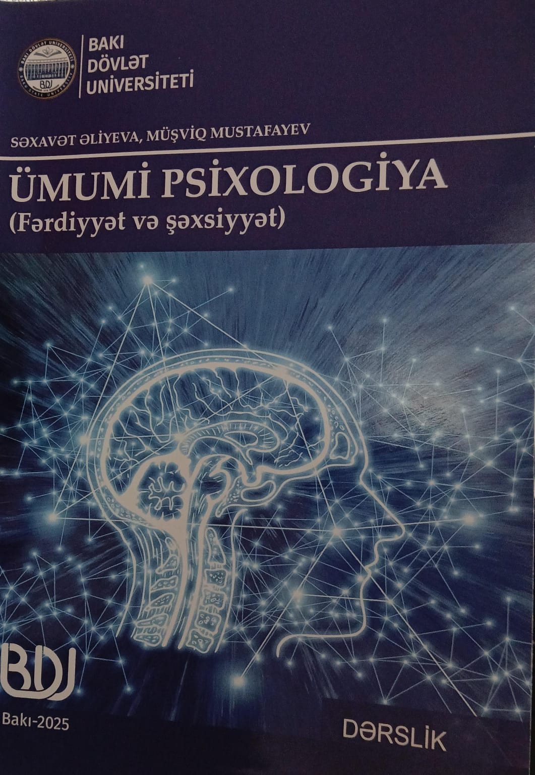 Azərbaycanda psixologiya sahəsinə aid yeni dərslik nəşr olunub