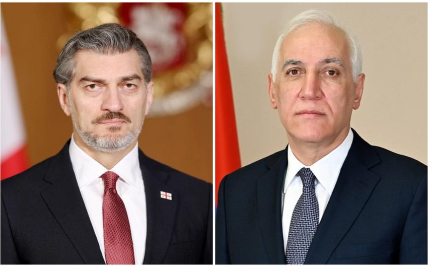 Gürcüstan və Ermənistan prezidentləri görüşüblər