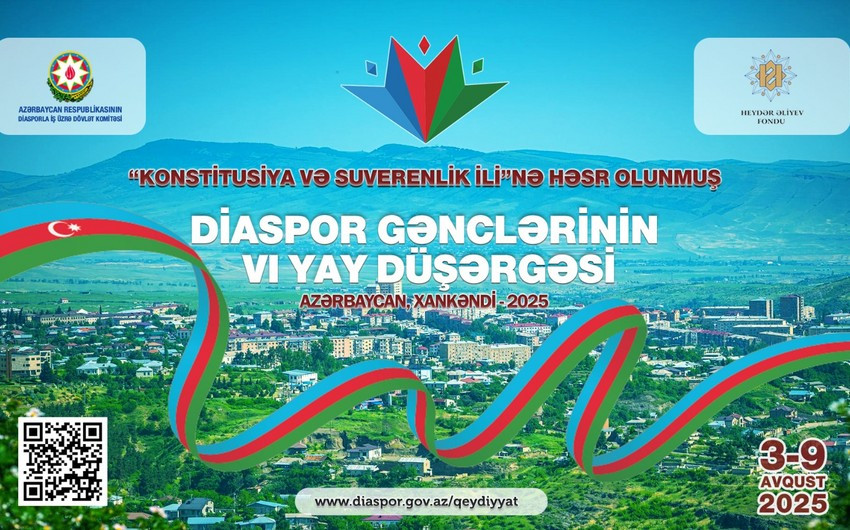 Diaspor Gənclərinin VI Yay Düşərgəsi Xankəndidə keçiriləcək