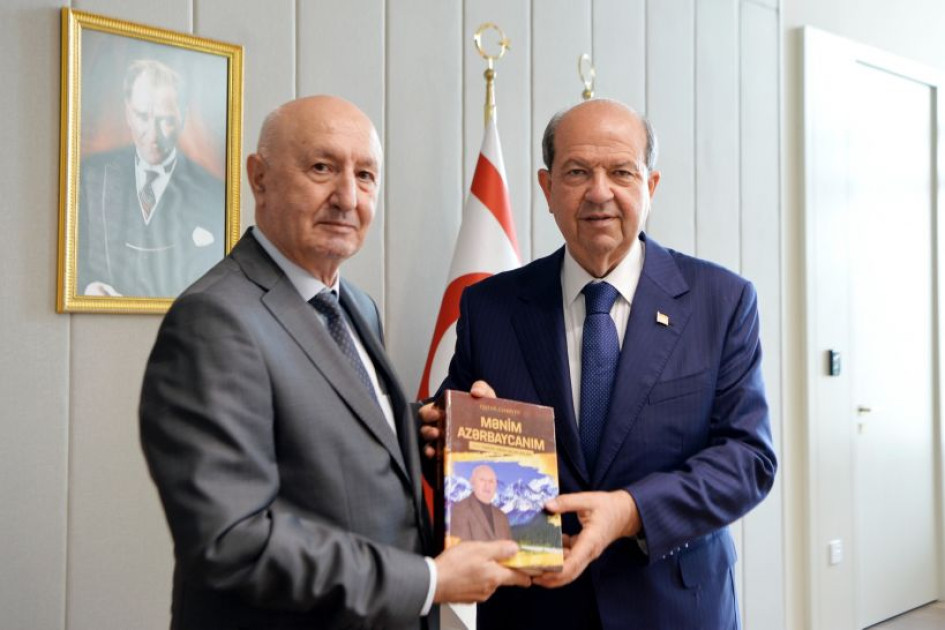 ŞKTC Prezidenti Azərbaycan alimlərini qəbul edib