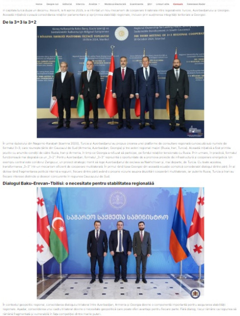 Rumıniya xəbər agentliyi Azərbaycanın artan beynəlxalq nüfuzu barədə analitik yazı dərc edib.