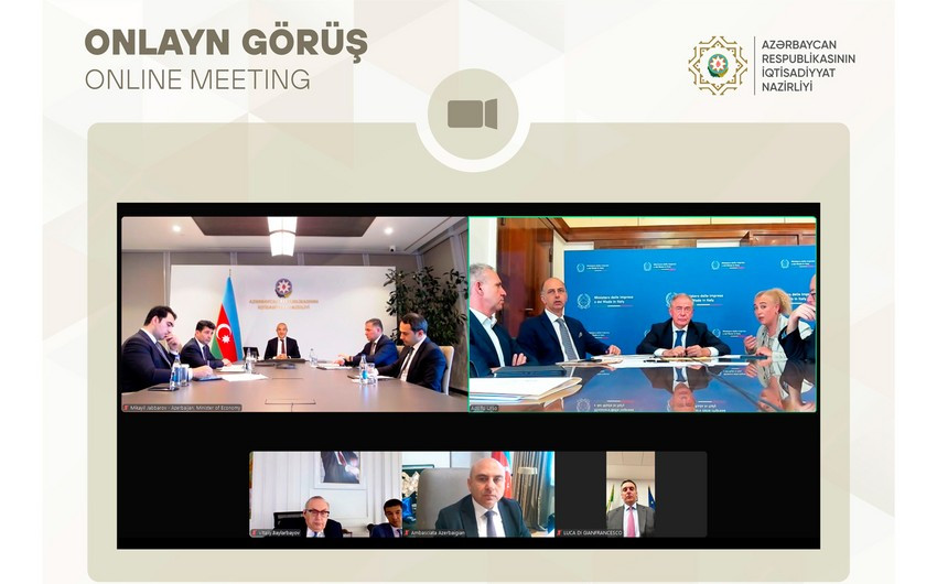 Azərbaycan və İtaliya müxtəlif sahələrdə əməkdaşlığın genişləndirilməsi barədə fikir mübadiləsi aparıb