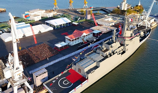 KXDR yeni “Çxve Xyon” esminesindən ilk silah sınaqlarını həyata keçirdi