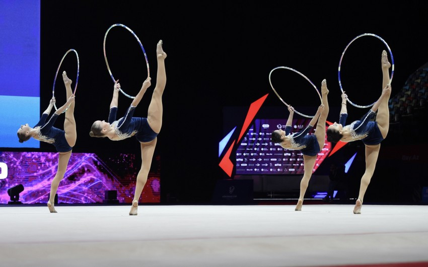 Azərbaycanın bədii gimnastika komandası  Avropa Kubokunda medal qazanıb