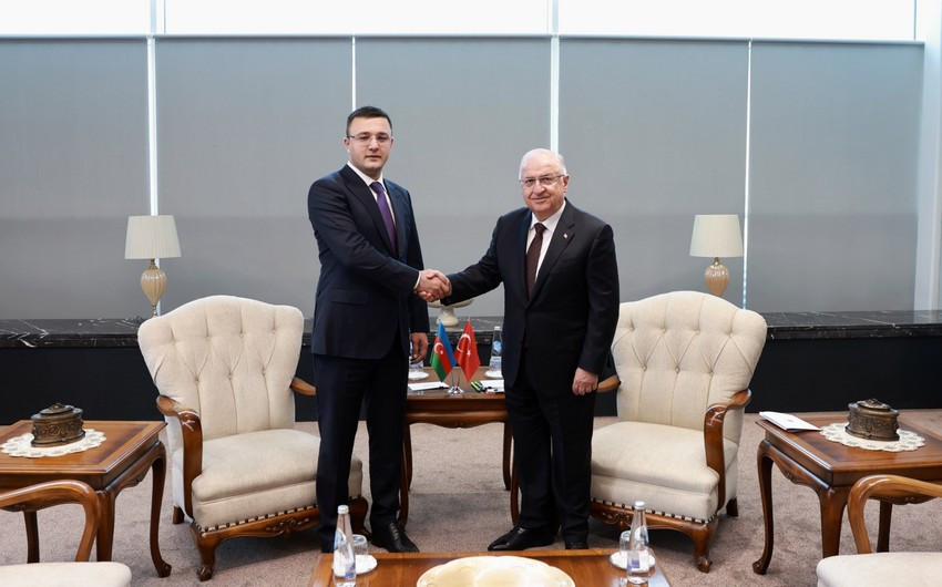 Yaşar Güler Azərbaycanın müdafiə nazirinin müavinini qəbul edib