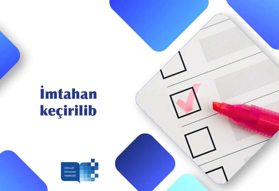 Azərbaycan dili fənni üzrə imtahan keçirilib