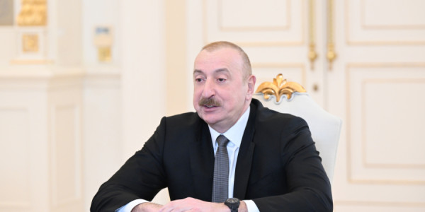 Prezident: Bağlantılar və tranzit imkanları ilə bağlı da Almaniya-Azərbaycan əməkdaşlığının çox böyük əhəmiyyəti var
