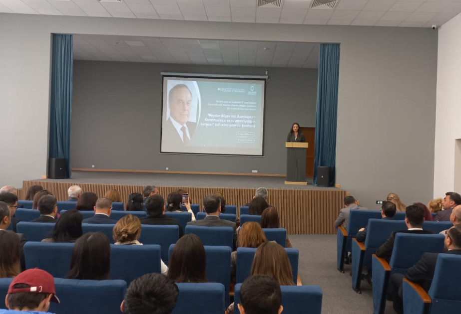 Xankəndidə “Heydər Əliyev irsi: Azərbaycan Konstitusiyası və suverenliyimizin bərpası” adlı elmi-praktiki konfrans keçirilir