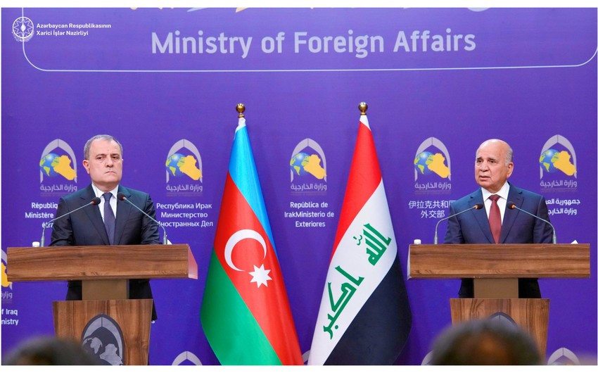 Ceyhun Bayramov: Azərbaycan və İraq arasında əlaqələrin genişləndirilməsi vacibdir