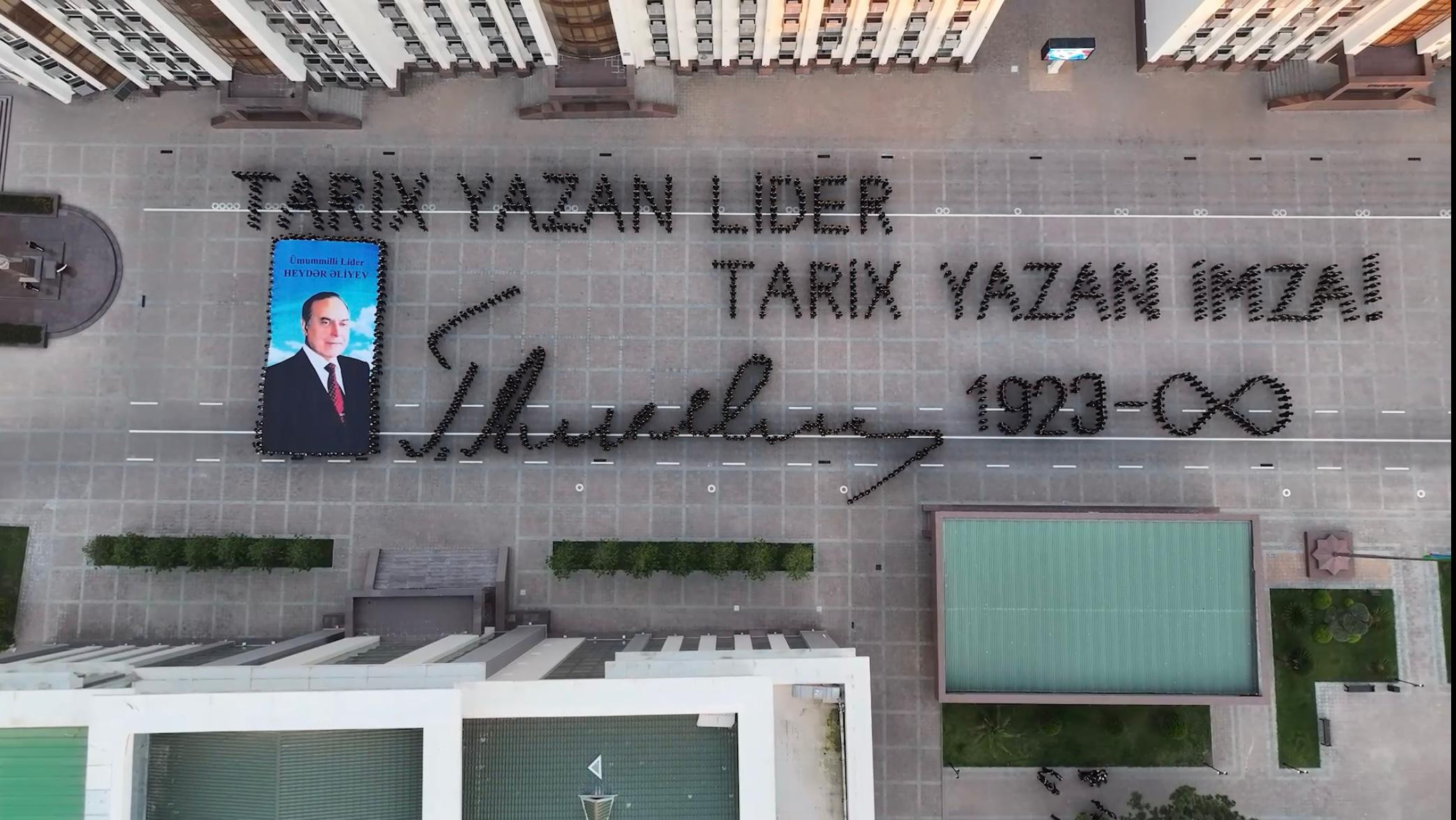 Polis Akademiyasının kursantları fləşmob hazırlayıb