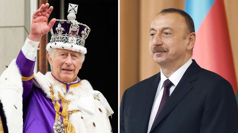 Britaniya kralı İlham Əliyevi təbrik edib