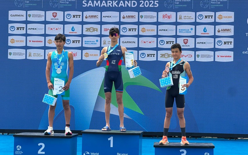 Triatlonçularımızdan beynəlxalq arenada növbəti uğur