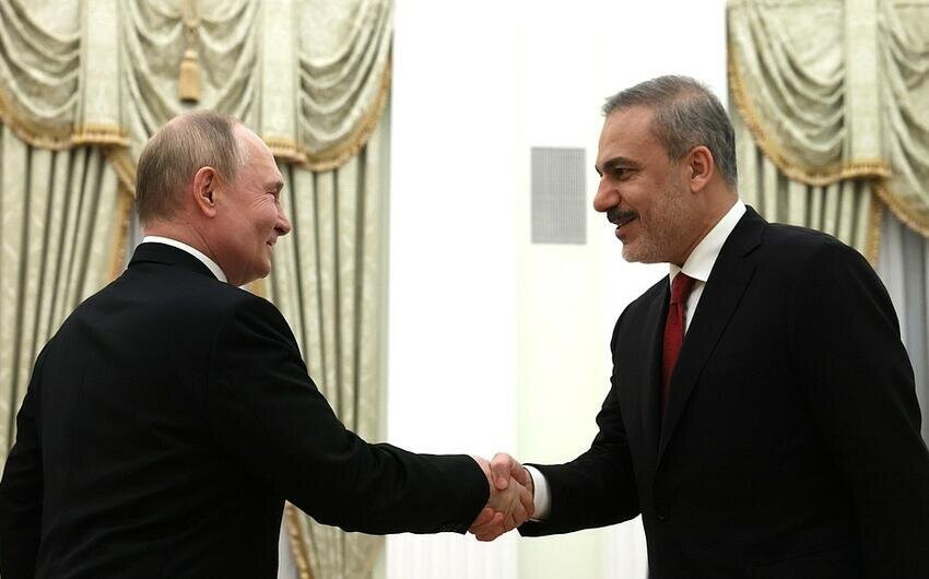 Hakan Fidan Putinlə görüşdü