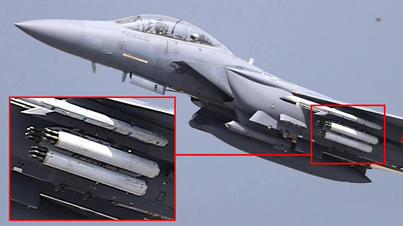 Dronlara qarşı yeni strategiya: F-15E 42 APKWS raketilə görünüb