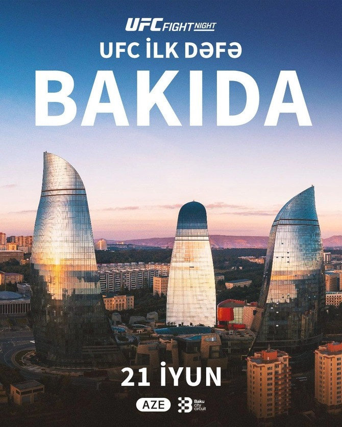 Bu gün Bakıda ilk dəfə UFC turniri keçiriləcək