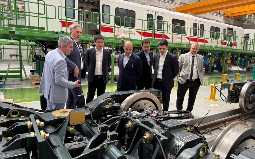 Bakı metropoliteni Ankarada təcrübə mübadiləsində: Yeni texnologiyalar öyrənilir