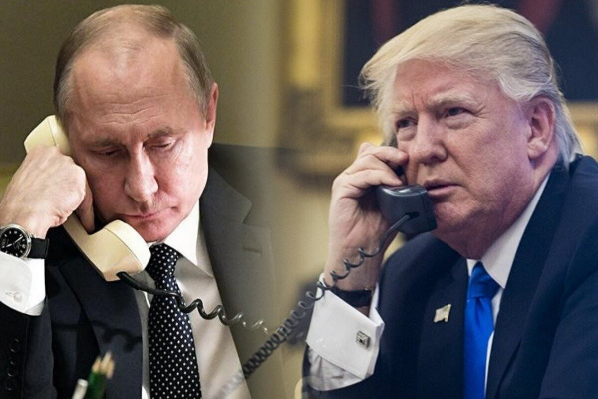Putin və Tramp arasında bir saatlıq telefon danışığı baş tutub