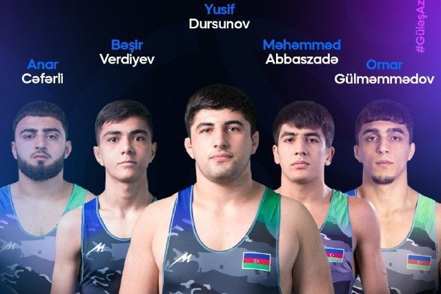 U20 Avropa çempionatında Azərbaycan sərbəst güləşçiləri iki bürünc medal əldə edib