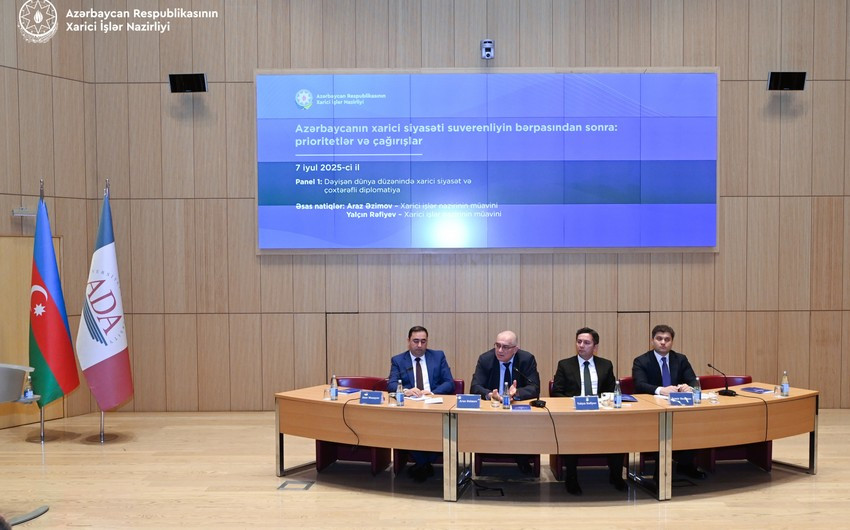 Azərbaycan diplomatları regional və beynəlxalq təhdidlərin fonunda təhlükəsizlik məsələlərini müzakirə ediblər
