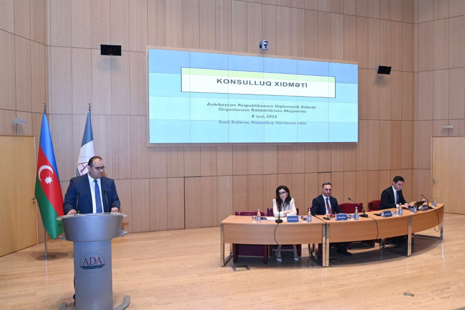 "Milli həmrəyliyin gücləndirilməsi: diaspor fəaliyyəti və konsulluq məsələləri” mövzusunda panel müzakirəsi olub