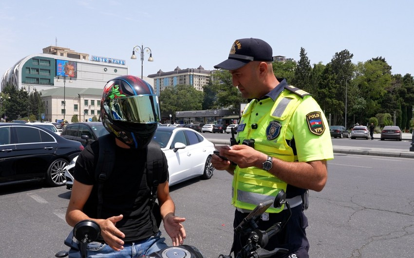 Polis ikitəkərli nəqliyyat sürücülərinə xəbərdarlıq edib