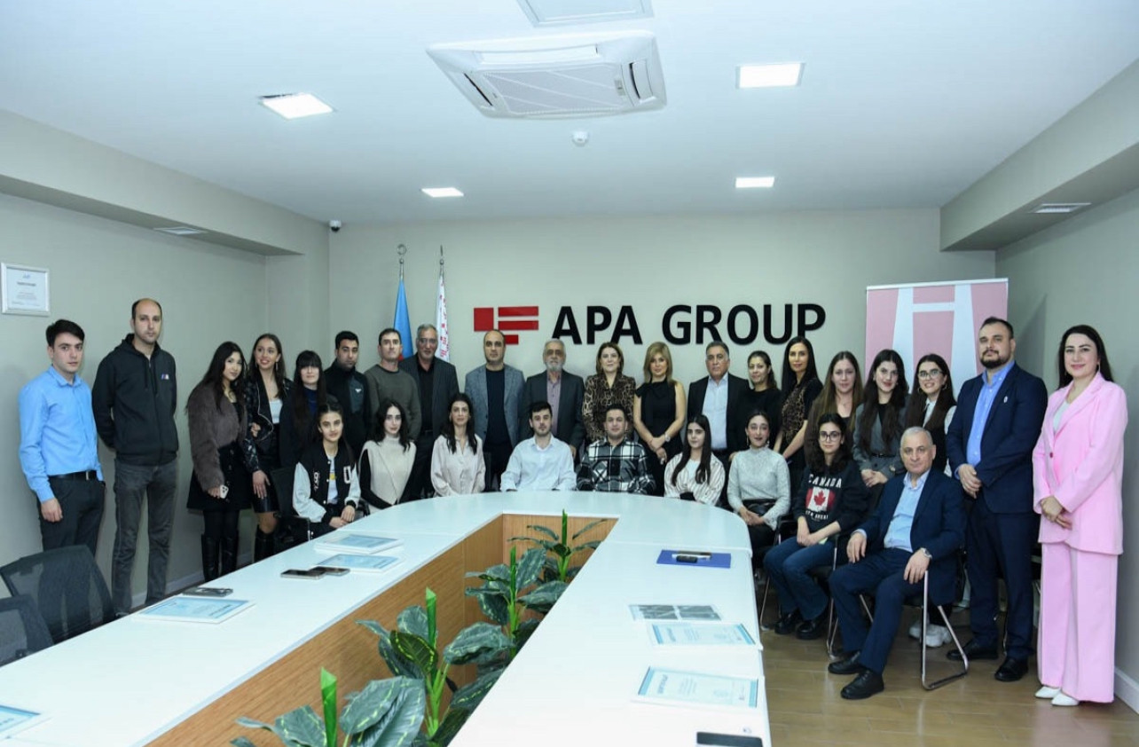 "APA Jurnalist Məktəbi"nin məzunlarına sertifikat verilib