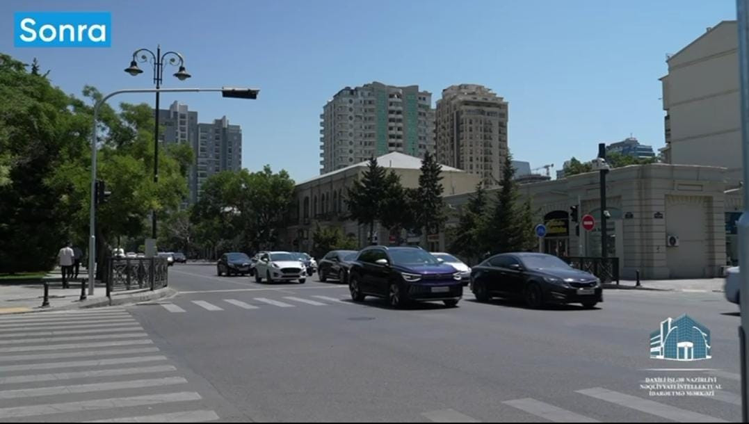 Qəzaların baş verdiyi yolayrıcında yeni svetoforlar quraşdırılıb