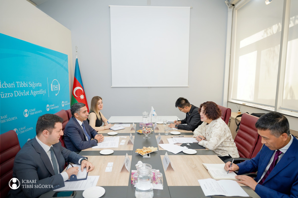 Azərbaycan və Çin arasında icbari tibbi sığorta sahəsindəki əməkdaşlıq imkanları müzakirə edilib