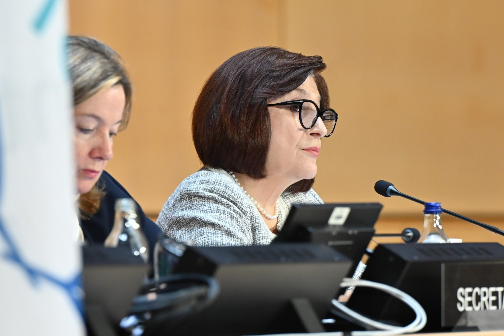 Sahibə Qafarova Parlament Sədrlərinin 6-cı Dünya Konfransının ikinci günündə ümumi müzakirələrə sədrlik edib