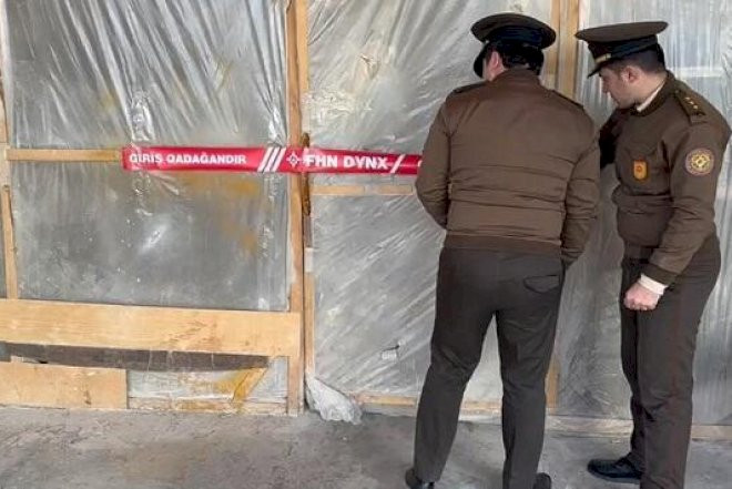 FHN Bakıda mebel sexinin fəaliyyətini dayandırıb