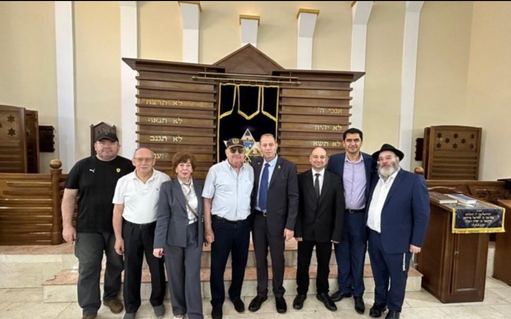 İsrail səfiri Azərbaycanın yəhudi icmalarının nümayəndələri ilə görüşlər keçirib